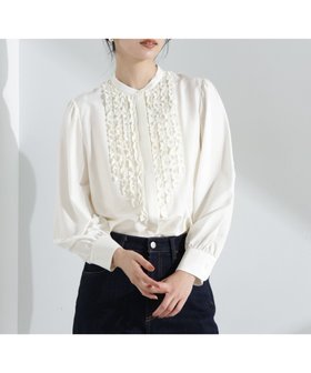 【ナノ ユニバース/nano universe】 フリルブラウス人気、トレンドファッション・服の通販 founy(ファニー) ファッション Fashion レディースファッション Fashion for Women トップス・カットソー Cut & Sew Tops シャツ・ブラウス・オフィスカジュアル Elegant Blouses & Button-Ups インナー Innerwear ウォッシャブル Machine Washable カーディガン Cardigan, Knitwear ガーリー Girly, Feminine Style クラシカル Classical, Vintage-Inspired ジャケット Jacket, Outerwear スラックス Slacks, Dress Pants デニム Denim, Jeans Material バランス Balance, Style Balance フィット Fit, Slim Fit フェミニン Feminine, Girly フリル Frill, Ruffle フロント Front, Front Design ボトム Bottoms, Lower Wear ミックス Mix, Mixed Style おすすめ Recommended / Our Picks エレガント 上品 Elegant ビジネス 仕事 通勤 Business / Work / Commuting 2025年 2025 2025春夏・S/S Spring/Summer 2025 SS25 |ID:prp329100004640829