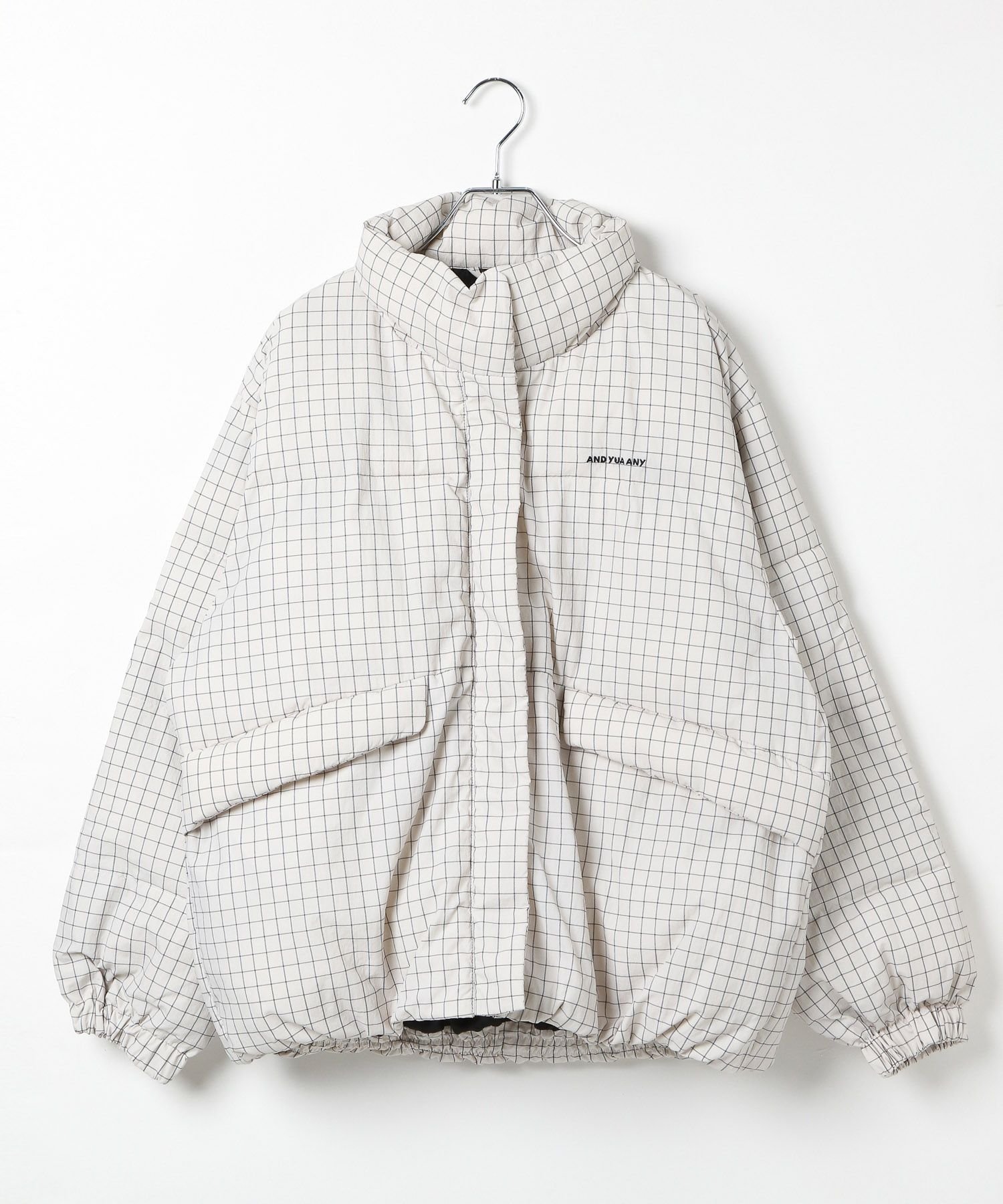【グローバルワーク/GLOBAL WORK / KIDS】のエアサーマルショートチェック/AND YUA ANY/576810 人気、トレンドファッション・服の通販 founy(ファニー) 　ファッション　Fashion　キッズファッション　Fashion for Kids　おすすめ　Recommended / Our Picks　チェック　Check, Plaid, Tartan　トレンド　Trend, Trending Now　ブルゾン　Blouson, Bomber Jacket　定番　Standard, Basic Item　A/W・秋冬　Autumn/Winter　 other-1|ID: prp329100004640858 ipo3291000000033461630