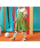 【モイモルン/moimoln / KIDS】のレイヤード風オーバーオールワンピース グリーン|ID: prp329100004640876 ipo3291000000033462033