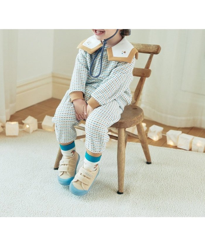 【モイモルン/moimoln / KIDS】の【セットアップ】ポッピングカラートップス パンツ インテリア・キッズ・メンズ・レディースファッション・服の通販 founy(ファニー) https://founy.com/ ファッション Fashion キッズファッション Fashion for Kids トップス・カットソー Cut & Sew Tops ボトムス Bottoms セットアップ Matching Sets キッズトップス Tops カラフル Colorful Design ジャカード／ジャガード Jacquard, Woven Pattern セットアップ Set-Up, Coordinated Outfit 帽子 Hat, Headwear |ID: prp329100004640883 ipo3291000000033462100