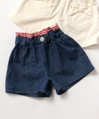 【エフオー オンラインストア/F.O.Online Store / KIDS】のWEB限定 バックリボンフリルショートパンツ ショート丈 デニム|ID: prp329100004640890 ipo3291000000033462211
