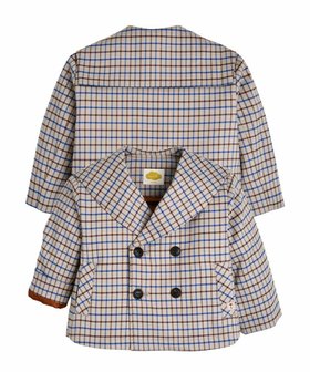【モイモルン/moimoln / KIDS】のチェックセーラージャケット 人気、トレンドファッション・服の通販 founy(ファニー) ファッション Fashion キッズファッション Fashion for Kids アウター Coat Outerwear /Kids ジャケット Jacket, Outerwear チェック Check, Plaid, Tartan |ID:prp329100004640894