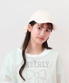 【ナルミヤ オンライン/NARUMIYA ONELINE / KIDS】の【UVカット・遮熱・冷感】後ろリボンキャップ ベージュ|ID: prp329100004640897 ipo3291000000033462287