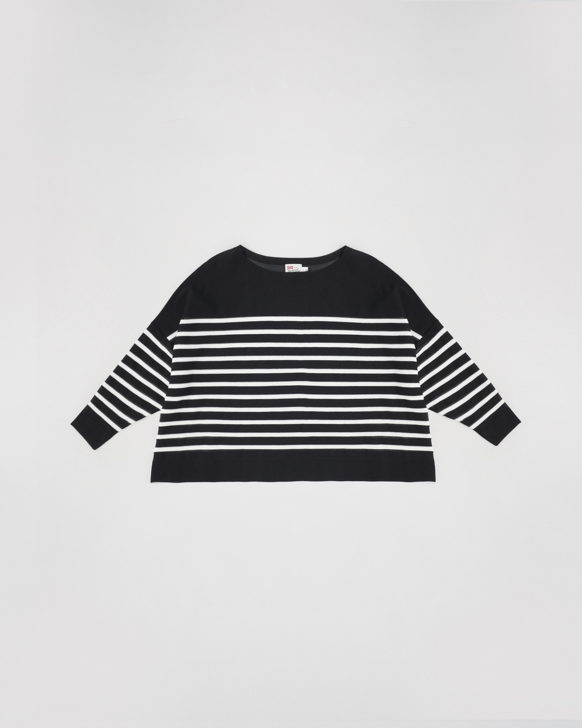【トラディショナル ウェザーウェア/TWW / Traditional Weatherwear】のLYNE KNIT SHEER インテリア・キッズ・メンズ・レディースファッション・服の通販 founy(ファニー) 　ファッション　Fashion　レディースファッション　Fashion for Women　トップス・カットソー　Cut & Sew Tops　ニット　Knit Tops & Sweaters　シアー　Sheer, See-Through　ショルダー　Shoulder, Shoulder Strap　デニム　Denim, Jeans Material　ドレス　Dress, One-Piece　ドロップ　Drop Shoulder, Dropped Style　リュクス　Luxury, Elegant, High-End, Chic　夏　Summer　ブラック×ホワイト|ID: prp329100004640899 ipo3291000000033462324