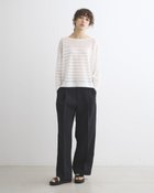 【トラディショナル ウェザーウェア/TWW / Traditional Weatherwear】のLYNE KNIT SHEER 人気、トレンドファッション・服の通販 founy(ファニー) ファッション Fashion レディースファッション Fashion for Women トップス・カットソー Cut & Sew Tops ニット Knit Tops & Sweaters シアー Sheer, See-Through ショルダー Shoulder, Shoulder Strap デニム Denim, Jeans Material ドレス Dress, One-Piece ドロップ Drop Shoulder, Dropped Style リュクス Luxury, Elegant, High-End, Chic 夏 Summer thumbnail ホワイト×ホワイト|ID: prp329100004640899 ipo3291000000033462327