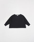 【トラディショナル ウェザーウェア/TWW / Traditional Weatherwear】のLYNE KNIT SHEER 人気、トレンドファッション・服の通販 founy(ファニー) ファッション Fashion レディースファッション Fashion for Women トップス・カットソー Cut & Sew Tops ニット Knit Tops & Sweaters シアー Sheer, See-Through ショルダー Shoulder, Shoulder Strap デニム Denim, Jeans Material ドレス Dress, One-Piece ドロップ Drop Shoulder, Dropped Style リュクス Luxury, Elegant, High-End, Chic 夏 Summer thumbnail ブラック|ID: prp329100004640899 ipo3291000000033462328