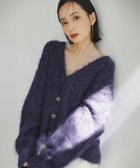 【アニュアンス/anuans】のスーリーアルパカニットカーディガン 人気、トレンドファッション・服の通販 founy(ファニー) ファッション Fashion レディースファッション Fashion for Women トップス・カットソー Cut & Sew Tops ニット Knit Tops & Sweaters カーディガン・羽織り Layered Style Cardigans エアリー Airy Texture カーディガン Cardigan, Knitwear ラグジュアリー Luxury, Elegant ルーズ Loose, Oversized thumbnail PURPLE NAVY|ID: prp329100004640906 ipo3291000000033462455