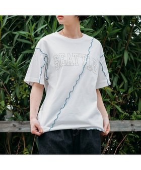 【フリークスストア/FREAK'S STORE】 配色ロゴメローTシャツ 24SS人気、トレンドファッション・服の通販 founy(ファニー) ファッション Fashion レディースファッション Fashion for Women トップス・カットソー Cut & Sew Tops シャツ・ブラウス・オフィスカジュアル Elegant Blouses & Button-Ups ロングTシャツ・Tシャツ Longline T-Shirts & Tees 2024年 2024 2024春夏・S/S Spring/Summer 2024 SS24 おすすめ Recommended / Our Picks キャップ Cap, Baseball Cap バランス Balance, Style Balance ビスチェ Bustier, Corset Top フェミニン Feminine, Girly ボトム Bottoms, Lower Wear ワイド Wide, Wide Fit 夏 Summer 定番 Standard, Basic Item S/S・春夏 SS, Spring/Summer, Warm Season |ID:prp329100004641044