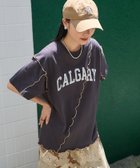 【フリークスストア/FREAK'S STORE】の配色ロゴメローTシャツ 24SS 人気、トレンドファッション・服の通販 founy(ファニー) ファッション Fashion レディースファッション Fashion for Women トップス・カットソー Cut & Sew Tops シャツ・ブラウス・オフィスカジュアル Elegant Blouses & Button-Ups ロングTシャツ・Tシャツ Longline T-Shirts & Tees 2024年 2024 2024春夏・S/S Spring/Summer 2024 SS24 おすすめ Recommended / Our Picks キャップ Cap, Baseball Cap バランス Balance, Style Balance ビスチェ Bustier, Corset Top フェミニン Feminine, Girly ボトム Bottoms, Lower Wear ワイド Wide, Wide Fit 夏 Summer 定番 Standard, Basic Item S/S・春夏 SS, Spring/Summer, Warm Season thumbnail チャコールグレー|ID: prp329100004641044 ipo3291000000033465666