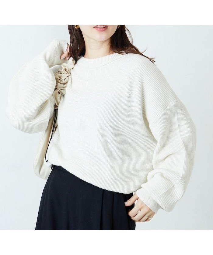 【フリークスストア/FREAK'S STORE】の片畦 ラウンド コットン プルオーバー ニット【限定展開】 24AW 人気、トレンドファッション・服の通販 founy(ファニー) 　ファッション　Fashion　レディースファッション　Fashion for Women　トップス・カットソー　Cut & Sew Tops　ニット　Knit Tops & Sweaters　カジュアルプルオーバー・ニットトップス　Pullovers & Knit Tops / Casual Pullovers　2024年　2024　2024-2025秋冬・A/W　Autumn/Winter 2024–25 AW24–25　冬　Winter / This Winter　おすすめ　Recommended / Our Picks　シンプル　Simple, Minimal　ベスト　Vest, Waistcoat　ラウンド　Round, Round Neck　定番　Standard, Basic Item　畦　Ribbed Knit　A/W・秋冬　Autumn/Winter　 other-1|ID: prp329100004641122 ipo3291000000033467099