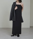 【パルグループ/PAL GROUP】の【Omekashi】Onf(オンフ)ミニマルキャミワンピース 人気、トレンドファッション・服の通販 founy(ファニー) ファッション Fashion レディースファッション Fashion for Women ワンピース Dresses キャミソールワンピース Camisole Dresses インナー Innerwear キャミソール Camisole, Spaghetti Strap Top キャミワンピース Cami Dress, Slip Dress コンパクト Compact, Small Size ジョーゼット Georgette, Semi-Sheer Fabric スリット Slit, Slit Detail 定番 Standard, Basic Item 洗える Machine Washable thumbnail ブラック|ID: prp329100004641153 ipo3291000000033467582