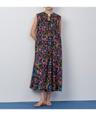 【ハウス オブ ロータス/HOUSE OF LOTUS】のマルチフラワーノースリーブワンピース 人気、トレンドファッション・服の通販 founy(ファニー) ファッション Fashion レディースファッション Fashion for Women ワンピース Dresses おすすめ Recommended / Our Picks ギャザー Gathered, Ruffled スタンド Stand Collar, Upright Stand ノースリーブ Sleeveless, No-Sleeve フレア Flare, Flared A/W・秋冬 Autumn/Winter thumbnail ブラック|ID: prp329100004641176 ipo3291000000033467907