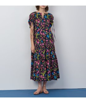 【ハウス オブ ロータス/HOUSE OF LOTUS】 マルチフラワーティアードワンピース人気、トレンドファッション・服の通販 founy(ファニー) ファッション Fashion レディースファッション Fashion for Women ワンピース Dresses A/W・秋冬 Autumn/Winter |ID:prp329100004641177