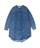 【ゴースローキャラバン/go slow caravan】のKAKELA TRANQUIL/カケラ トランクイル Back 刺繍ロゴワンピース (WOMENS) 人気、トレンドファッション・服の通販 founy(ファニー) ファッション Fashion レディースファッション Fashion for Women ワンピース Dresses デニム Denim, Jeans Material リラックス Relax, Relaxed Fit thumbnail インディゴ|ID: prp329100004641198 ipo3291000000033611155