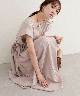 【ナチュラルクチュール/natural couture】の【WEB限定】サイドドロストワンピース 人気、トレンドファッション・服の通販 founy(ファニー) ファッション Fashion レディースファッション Fashion for Women ワンピース Dresses アクセサリー Fashion Accessories カーディガン Cardigan, Knitwear シンプル Simple, Minimal ジャケット Jacket, Outerwear スニーカー Sneakers, Trainers タンク Tank Top, Sleeveless Top ダウン Down, Puffer ポケット Pocket, Pocket Detail リラックス Relax, Relaxed Fit おすすめ Recommended / Our Picks エレガント 上品 Elegant 2025年 2025 2025-2026秋冬・A/W Autumn/Winter 2025–26 AW25–26 |ID:prp329100004641201