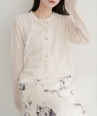 【ナチュラルクチュール/natural couture】のクルーネックシアーベロアカーデ 人気、トレンドファッション・服の通販 founy(ファニー) ファッション Fashion レディースファッション Fashion for Women トップス・カットソー Cut & Sew Tops ベロアトップス Velour Tops / Velvet-Look Items カットソー Cut and Sewn Top カーディガン Cardigan, Knitwear スニーカー Sneakers, Trainers デコルテ Décolleté, Neckline デニム Denim, Jeans Material なめらか Smooth, Silky Texture フレア Flare, Flared ベロア Velour, Soft Velvet ポケット Pocket, Pocket Detail 羽織 Haori, Light Jacket リュクス Luxury, Elegant, High-End, Chic 再入荷 Restock / Back in Stock おすすめ Recommended / Our Picks エレガント 上品 Elegant 2025年 2025 2025-2026秋冬・A/W Autumn/Winter 2025–26 AW25–26 thumbnail アイボリー|ID: prp329100004641265 ipo3291000000033845677