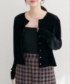 【ナチュラルクチュール/natural couture】のクルーネックシアーベロアカーデ 人気、トレンドファッション・服の通販 founy(ファニー) ファッション Fashion レディースファッション Fashion for Women トップス・カットソー Cut & Sew Tops ベロアトップス Velour Tops / Velvet-Look Items カットソー Cut and Sewn Top カーディガン Cardigan, Knitwear スニーカー Sneakers, Trainers デコルテ Décolleté, Neckline デニム Denim, Jeans Material なめらか Smooth, Silky Texture フレア Flare, Flared ベロア Velour, Soft Velvet ポケット Pocket, Pocket Detail 羽織 Haori, Light Jacket リュクス Luxury, Elegant, High-End, Chic 再入荷 Restock / Back in Stock おすすめ Recommended / Our Picks エレガント 上品 Elegant 2025年 2025 2025-2026秋冬・A/W Autumn/Winter 2025–26 AW25–26 thumbnail ブラック|ID: prp329100004641265 ipo3291000000033845679