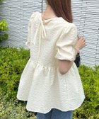【フューティアランド/futier land】のふくれジャガードペプラムブラウス 人気、トレンドファッション・服の通販 founy(ファニー) ファッション Fashion レディースファッション Fashion for Women トップス・カットソー Cut & Sew Tops シャツ・ブラウス・オフィスカジュアル Elegant Blouses & Button-Ups イエロー Yellow スキニー Skinny, Slim Fit スラックス Slacks, Dress Pants トレンド Trend, Trending Now フレア Flare, Flared ペプラム Peplum, Flared Hem 人気 Popular, Best Seller 今季 This Season, Current Season 切替 Switching, Contrast Panel 定番 Standard, Basic Item thumbnail アイボリー|ID: prp329100004641337 ipo3291000000033608718