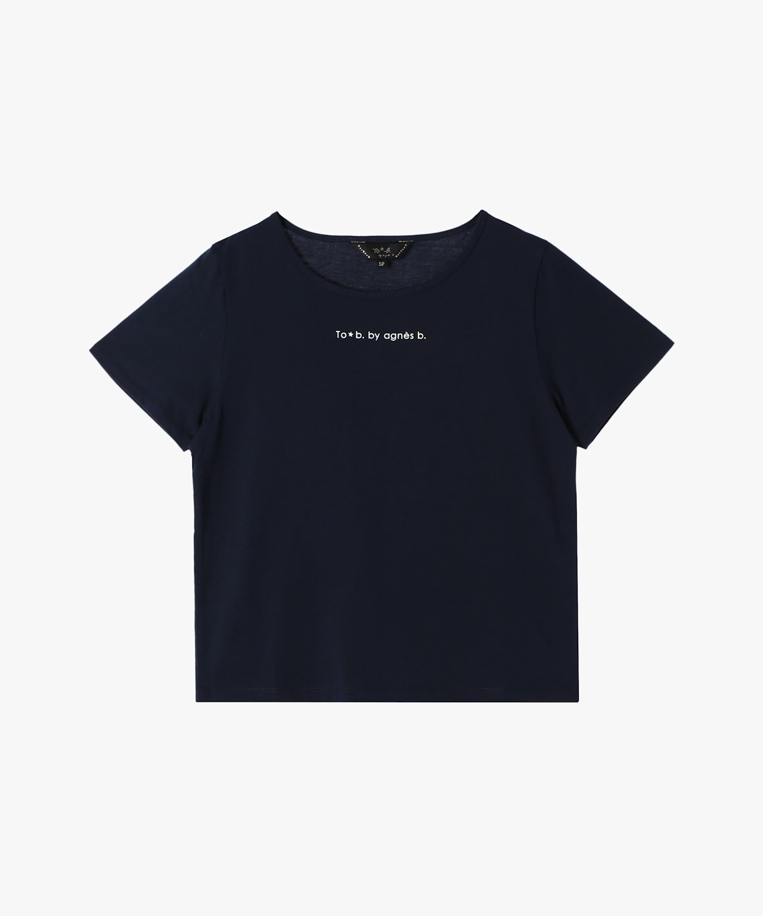 【アニエスベー ファム/agnes b. FEMME】のロゴフォイルプリントTシャツ インテリア・キッズ・メンズ・レディースファッション・服の通販 founy(ファニー) 　ファッション　Fashion　レディースファッション　Fashion for Women　トップス・カットソー　Cut & Sew Tops　シャツ・ブラウス・オフィスカジュアル　Elegant Blouses & Button-Ups　ロングTシャツ・Tシャツ　Longline T-Shirts & Tees　シンプル　Simple, Minimal　ワイド　Wide, Wide Fit　ネイビー|ID: prp329100004641363 ipo3291000000033470528
