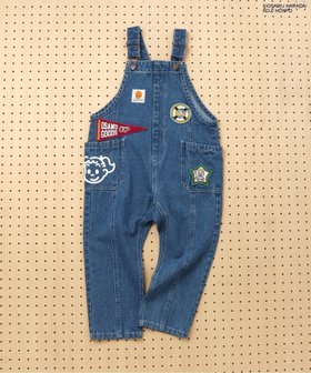 【エフオー オンラインストア/F.O.Online Store / KIDS】の【OSAMU GOODSコラボ】 サロペット 人気、トレンドファッション・服の通販 founy(ファニー) ファッション Fashion キッズファッション Fashion for Kids コラボ Collaboration, Collab サロペット Overalls, Salopette ショルダー Shoulder, Shoulder Strap トレーナー Sweatshirt, Trainer プリント Print, Printed Pattern ポケット Pocket, Pocket Detail |ID:prp329100004641374