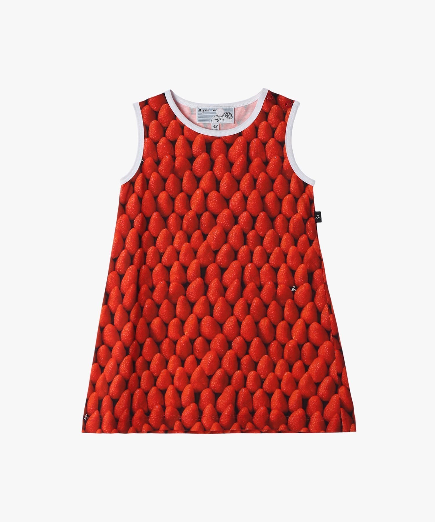 【アニエスベー ファム/agnes b. / KIDS】のJJR7 L ROBE ベビー ワンピース 人気、トレンドファッション・服の通販 founy(ファニー) 　ファッション　Fashion　キッズファッション　Fashion for Kids　ワンピース　Dresses　シンプル　Simple, Minimal　ノースリーブ　Sleeveless, No-Sleeve　ベビー　Baby, Babywear　夏　Summer　 other-1|ID: prp329100004641377 ipo3291000000033470699