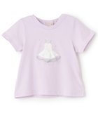 【ナルミヤ オンライン/NARUMIYA ONELINE / KIDS】の【接触冷感】モチーフ半袖Tシャツ ラベンダー|ID: prp329100004641423 ipo3291000000033471362