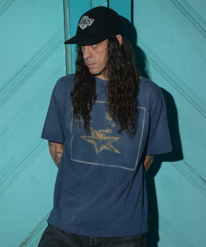 【ロイヤルフラッシュ/ROYAL FLASH / MEN】のSAINT MICHAEL/セントマイケル/CP_SS TEE/STAR/NAVY インテリア・キッズ・メンズ・レディースファッション・服の通販 founy(ファニー) https://founy.com/ ファッション Fashion メンズファッション Fashion for Men |ID: prp329100004641433 ipo3291000000033573684