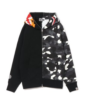 【アベイシングエイプ/A BATHING APE / MEN】のCITY CAMO TIGER SHARK FULL ZIP HOODIE 人気、トレンドファッション・服の通販 founy(ファニー) ファッション Fashion メンズファッション Fashion for Men プリント Print, Printed Pattern モチーフ Motif, Design Theme |ID:prp329100004641436