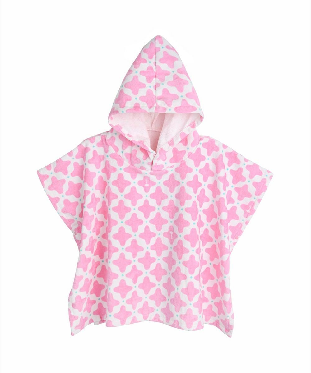 【モイモルン/moimoln / KIDS】のダイアタオルガウン インテリア・キッズ・メンズ・レディースファッション・服の通販 founy(ファニー) 　ファッション　Fashion　キッズファッション　Fashion for Kids　タオル　Towel, Bath Towel　ポンチョ　Poncho, Cape Style　モチーフ　Motif, Design Theme　ピンク|ID: prp329100004641442 ipo3291000000033471583