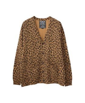 【ヒステリックグラマー/HYSTERIC GLAMOUR / MEN】のLEOPARD柄 カーディガン 人気、トレンドファッション・服の通販 founy(ファニー) ファッション Fashion メンズファッション Fashion for Men カーディガン Cardigan, Knitwear プリント Print, Printed Pattern レオパード Leopard, Animal Print 夏 Summer 春 Spring S/S・春夏 SS, Spring/Summer, Warm Season |ID:prp329100004641446