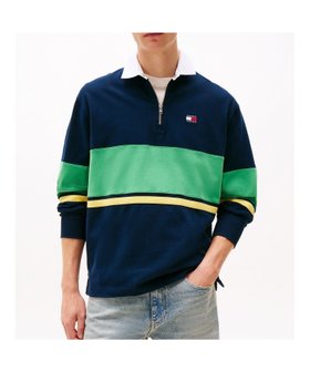 【トミーヒルフィガー/TOMMY HILFIGER / MEN】のリラックスカラーブロックラガーシャツ 人気、トレンドファッション・服の通販 founy(ファニー) ファッション Fashion メンズファッション Fashion for Men アメリカン American Style クラシック Classic, Timeless Style ゴルフ Golf スポーティ Sporty, Casual Athletic スリット Slit, Slit Detail デニム Denim, Jeans Material フィット Fit, Slim Fit ブロック Block, Solid Block Pattern モダン Modern, Contemporary リラックス Relax, Relaxed Fit 人気 Popular, Best Seller 長袖 Long Sleeve, Full Sleeve |ID:prp329100004641472