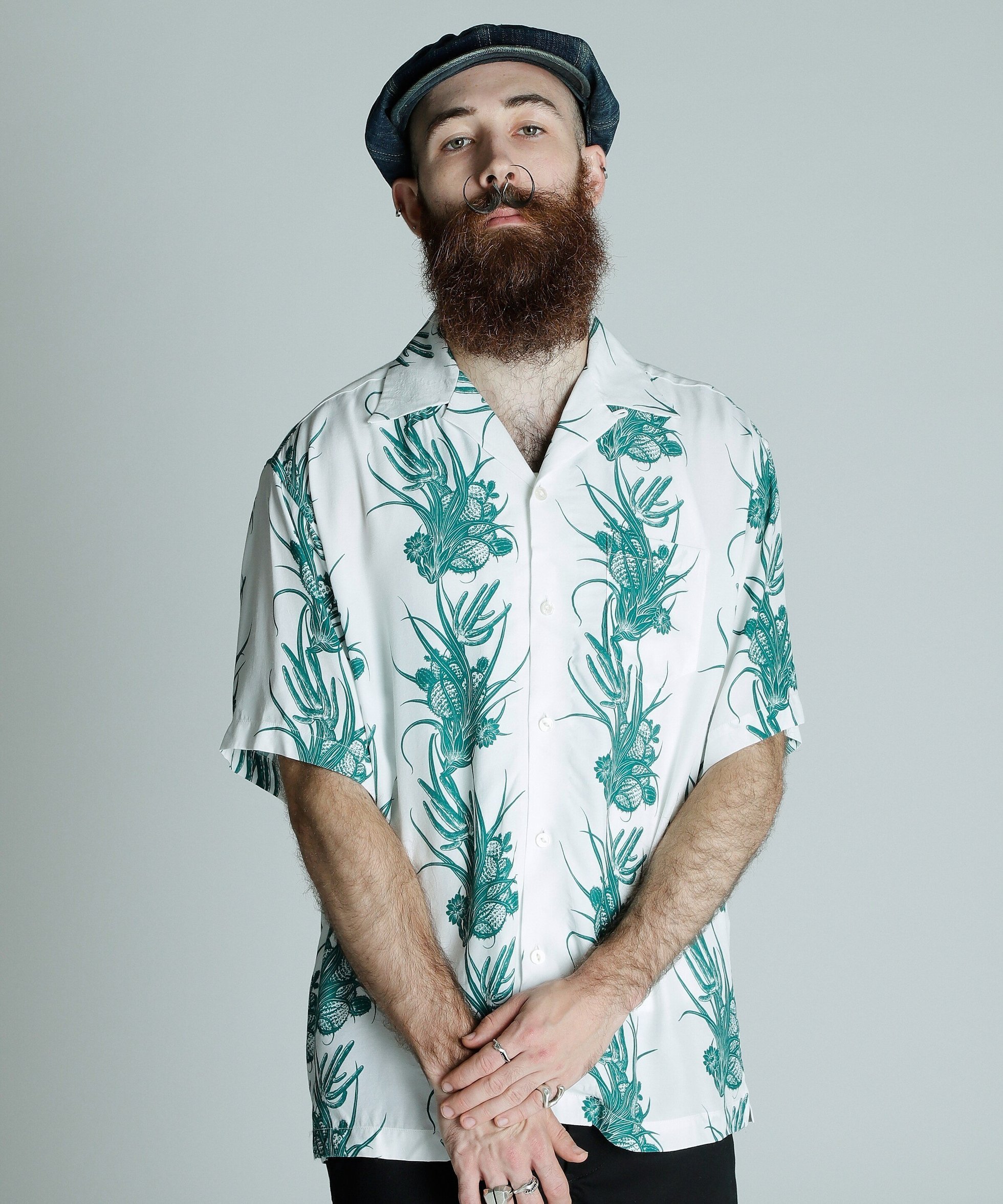 【ショット/Schott / MEN】のRAYON SHIRT CACTUS/レーヨンシャツ カクタス インテリア・キッズ・メンズ・レディースファッション・服の通販 founy(ファニー) 　ファッション　Fashion　メンズファッション　Fashion for Men　エレガント 上品　Elegant　シルク　Silk, 100% Silk　ドレープ　Drape, Draping Fabric　人気　Popular, Best Seller　吸水　Absorbent, Quick-Dry　夏　Summer　オフホワイト3|ID: prp329100004641493 ipo3291000000033472201