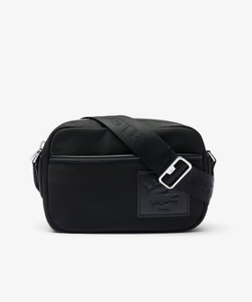 【ラコステ/LACOSTE / MEN】のラコステクラシックス ナイロンミニレポーターバッグ 人気、トレンドファッション・服の通販 founy(ファニー) ファッション Fashion メンズファッション Fashion for Men バッグ Bags コンパクト Compact, Small Size ジャカード／ジャガード Jacquard, Woven Pattern パッチ Patch, Appliqué フラット Flat, Flat Shoes ポケット Pocket, Pocket Detail ラップ Wrap, Wrap Design |ID:prp329100004641511