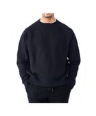 【ドレステリア/DRESSTERIOR / MEN】の【干場義雅*DRESSTERIOR】バックフリース プルオーバー 人気、トレンドファッション・服の通販 founy(ファニー) ファッション Fashion メンズファッション Fashion for Men トップス・カットソー Cut & Sew Tops スウェット / スエット Sweatshirt, Sweatwear ストレッチ Stretch, Stretchy Fabric スリーブ Sleeve, Long Sleeve / Short Sleeve ドレス Dress, One-Piece thumbnail ブラック|ID: prp329100004641543 ipo3291000000033472820