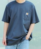 【イールド/yield / MEN】の【carhartt】カーハート Workwear 1/2-Sleeve T-Shirts ビッグシルエット ポケット半袖 ロゴ Tシャツ トップス K87 D.BLU|ID: prp329100004641575 ipo3291000000033473213