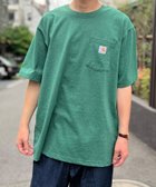【イールド/yield / MEN】の【carhartt】カーハート Workwear 1/2-Sleeve T-Shirts ビッグシルエット ポケット半袖 ロゴ Tシャツ トップス K87 GRN2|ID: prp329100004641575 ipo3291000000033473215