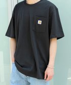 【イールド/yield / MEN】の【carhartt】カーハート Workwear 1/2-Sleeve T-Shirts ビッグシルエット ポケット半袖 ロゴ Tシャツ トップス K87 BLK|ID: prp329100004641575 ipo3291000000033473220