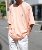 【イールド/yield / MEN】の【carhartt】カーハート Workwear 1/2-Sleeve T-Shirts ビッグシルエット ポケット半袖 ロゴ Tシャツ トップス K87 ORG2|ID: prp329100004641575 ipo3291000000033473227