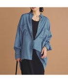 【ドゥ アルシーヴ/Doux archives】の【新色追加!毎年即完売アイテム】ソフトデニム2WAYシャツ 人気、トレンドファッション・服の通販 founy(ファニー) ファッション Fashion レディースファッション Fashion for Women トップス・カットソー Cut & Sew Tops シャツ・ブラウス・オフィスカジュアル Elegant Blouses & Button-Ups シンプル Simple, Minimal デニム Denim, Jeans Material ブラウジング Blouson Silhouette, Cinched Waist thumbnail SAX|ID: prp329100004641829 ipo3291000000033543145
