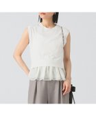 【ビームス ウイメン/BEAMS】のシアー ペプラム クルーネック ノースリーブ ニット 人気、トレンドファッション・服の通販 founy(ファニー) ファッション Fashion レディースファッション Fashion for Women トップス・カットソー Cut & Sew Tops ニット Knit Tops & Sweaters キャミソール&ノースリーブ Camisoles & Sleeveless Tops インナー Innerwear コンパクト Compact, Small Size シアー Sheer, See-Through ダウン Down, Puffer ドッキング Docking, Mixed Material ノースリーブ Sleeveless, No-Sleeve 長袖 Long Sleeve, Full Sleeve フェミニン Feminine, Girly フリル Frill, Ruffle ベスト Vest, Waistcoat ペプラム Peplum, Flared Hem 半袖 Short Sleeve, Half Sleeve 羽織 Haori, Light Jacket thumbnail OFF_WHITE|ID: prp329100004641837 ipo3291000000033476907
