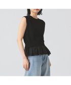 【ビームス ウイメン/BEAMS】のシアー ペプラム クルーネック ノースリーブ ニット 人気、トレンドファッション・服の通販 founy(ファニー) ファッション Fashion レディースファッション Fashion for Women トップス・カットソー Cut & Sew Tops ニット Knit Tops & Sweaters キャミソール&ノースリーブ Camisoles & Sleeveless Tops インナー Innerwear コンパクト Compact, Small Size シアー Sheer, See-Through ダウン Down, Puffer ドッキング Docking, Mixed Material ノースリーブ Sleeveless, No-Sleeve 長袖 Long Sleeve, Full Sleeve フェミニン Feminine, Girly フリル Frill, Ruffle ベスト Vest, Waistcoat ペプラム Peplum, Flared Hem 半袖 Short Sleeve, Half Sleeve 羽織 Haori, Light Jacket thumbnail BLACK|ID: prp329100004641837 ipo3291000000033476911