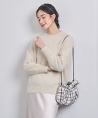 【ユナイテッドアローズ/UNITED ARROWS】のフォックス カシミヤ クルーネックニット 23FW OFF WHITE|ID: prp329100004641860 ipo3291000000033508201