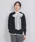 【ユナイテッドアローズ/UNITED ARROWS】のフォックス カシミヤ クルーネックニット 23FW BLACK|ID: prp329100004641860 ipo3291000000033508202
