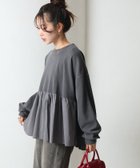 【フリークスストア/FREAK'S STORE】のピグメント 加工 フリル ロングスリーブ トップス【限定展開】 25AW ブラック|ID: prp329100004641890 ipo3291000000033794741