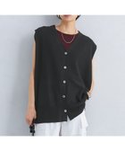 【ユナイテッドアローズ/UNITED ARROWS】のフォルム シアー ジレ ベスト -ウォッシャブル- 人気、トレンドファッション・服の通販 founy(ファニー) ファッション Fashion レディースファッション Fashion for Women アウター Coat / Outerwear Collection トップス・カットソー Cut & Sew Tops ベスト&ジレ / 重ね着スタイル Vests & Gilets ウォッシャブル Machine Washable シアー Sheer, See-Through フォルム Silhouette, Form ベスト Vest, Waistcoat thumbnail BLACK|ID: prp329100004642003 ipo3291000000033479964