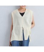 【ユナイテッドアローズ/UNITED ARROWS】のフォルム シアー ジレ ベスト -ウォッシャブル- 人気、トレンドファッション・服の通販 founy(ファニー) ファッション Fashion レディースファッション Fashion for Women アウター Coat / Outerwear Collection トップス・カットソー Cut & Sew Tops ベスト&ジレ / 重ね着スタイル Vests & Gilets ウォッシャブル Machine Washable シアー Sheer, See-Through フォルム Silhouette, Form ベスト Vest, Waistcoat thumbnail OFF WHITE|ID: prp329100004642003 ipo3291000000033479966