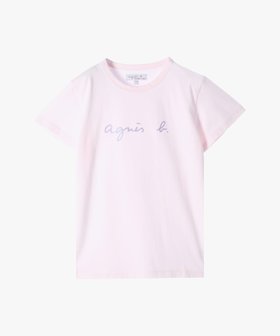 【アニエスベー ファム/agnes b. FEMME】のロゴプリント コットン 半袖Tシャツ Brando 人気、トレンドファッション・服の通販 founy(ファニー) ファッション Fashion レディースファッション Fashion for Women トップス・カットソー Cut & Sew Tops シャツ・ブラウス・オフィスカジュアル Elegant Blouses & Button-Ups ロングTシャツ・Tシャツ Longline T-Shirts & Tees シンプル Simple, Minimal スタイリッシュ Stylish, Fashionable フロント Front, Front Design プリント Print, Printed Pattern リラックス Relax, Relaxed Fit 半袖 Short Sleeve, Half Sleeve |ID:prp329100004642041