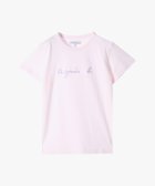 【アニエスベー ファム/agnes b. FEMME】のロゴプリント コットン 半袖Tシャツ Brando 人気、トレンドファッション・服の通販 founy(ファニー) ファッション Fashion レディースファッション Fashion for Women トップス・カットソー Cut & Sew Tops シャツ・ブラウス・オフィスカジュアル Elegant Blouses & Button-Ups ロングTシャツ・Tシャツ Longline T-Shirts & Tees シンプル Simple, Minimal スタイリッシュ Stylish, Fashionable フロント Front, Front Design プリント Print, Printed Pattern リラックス Relax, Relaxed Fit 半袖 Short Sleeve, Half Sleeve thumbnail ピンク系|ID: prp329100004642041 ipo3291000000033581232