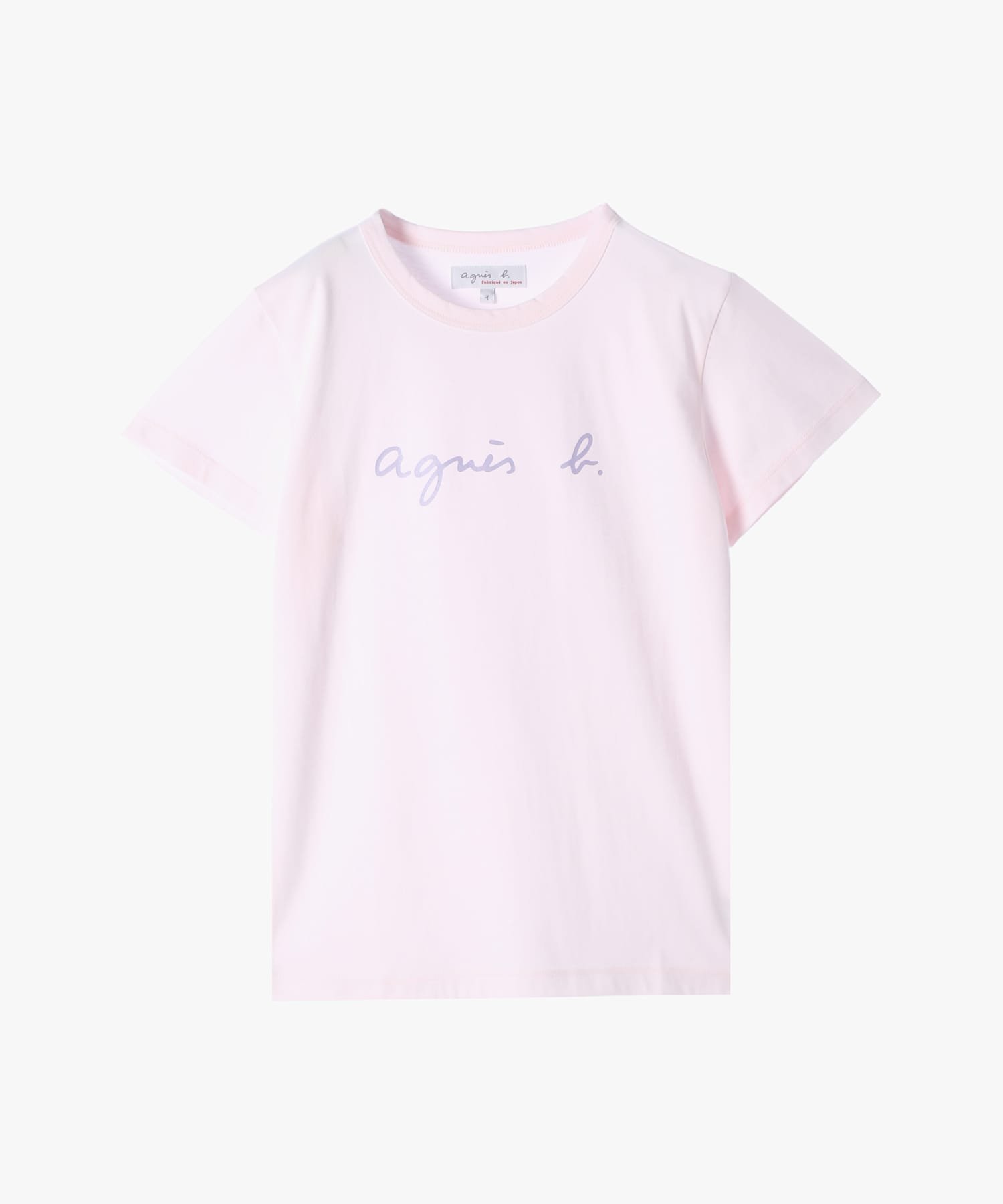 【アニエスベー ファム/agnes b. FEMME】のロゴプリント コットン 半袖Tシャツ Brando インテリア・キッズ・メンズ・レディースファッション・服の通販 founy(ファニー) 　ファッション　Fashion　レディースファッション　Fashion for Women　トップス・カットソー　Cut & Sew Tops　シャツ・ブラウス・オフィスカジュアル　Elegant Blouses & Button-Ups　ロングTシャツ・Tシャツ　Longline T-Shirts & Tees　シンプル　Simple, Minimal　スタイリッシュ　Stylish, Fashionable　フロント　Front, Front Design　プリント　Print, Printed Pattern　リラックス　Relax, Relaxed Fit　半袖　Short Sleeve, Half Sleeve　ピンク系|ID: prp329100004642041 ipo3291000000033581232