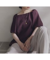 【ドゥ アルシーヴ/Doux archives】のスクエアーネックバルーンスリーブブラウス 人気、トレンドファッション・服の通販 founy(ファニー) ファッション Fashion レディースファッション Fashion for Women トップス・カットソー Cut & Sew Tops シャツ・ブラウス・オフィスカジュアル Elegant Blouses & Button-Ups おすすめ Recommended / Our Picks シンプル Simple, Minimal スクエア Square, Square Shape チュール Tulip, Tulip Motif バルーン Balloon, Balloon Silhouette ボトム Bottoms, Lower Wear |ID:prp329100004642044